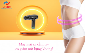 máy mát xa cầm tay có giảm mỡ bụng không